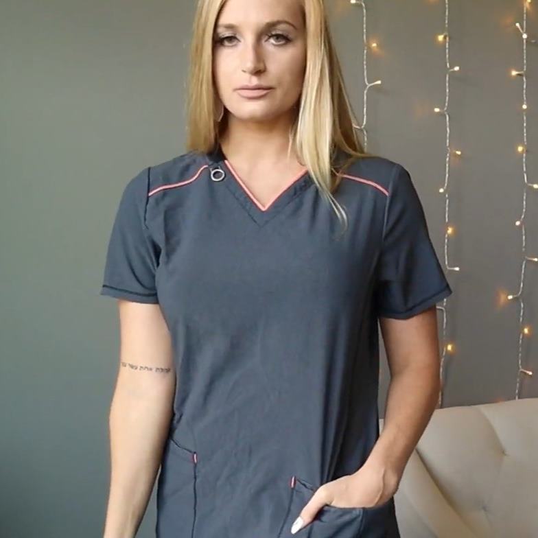 BEST Scrubs Review Try On Haul - Cherokee Scrubs Lookbook : Cute, Comf –  Medical Uniforms NZ