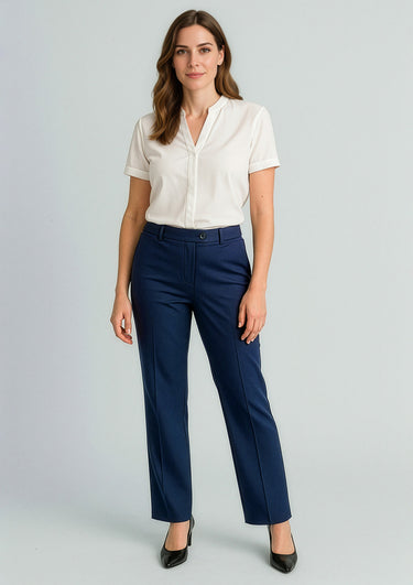 Womens Cool Stretch Relaxed Pant - Navy