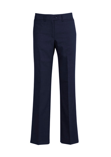 Womens Comfort Wool Stretch Relaxed Pant - Navy