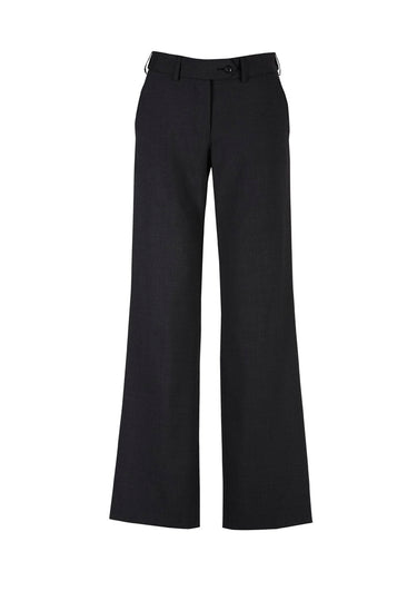 Womens Comfort Wool Stretch Adjustable Waist Pant - Black
