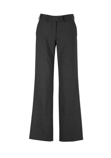 Womens Comfort Wool Stretch Adjustable Waist Pant - Charcoal
