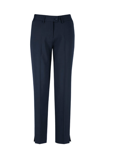 Womens Comfort Wool Stretch Slim Leg Pant - Navy