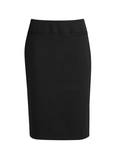 Womens Cool Stretch Relaxed Fit Lined Skirt - Black