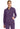 Cherokee Infinity Zip Front Jacket - Eggplant