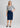 Womens Comfort Wool Stretch Relaxed Fit Lined Skirt - Navy