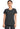 CK IN Infinity Women's Round Neck Top - Black