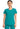 CK IN Infinity Women's Round Neck Top - Teal Blue