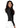 Adar Universal Long Sleeve Comfort Tee - Black