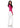 Adar Universal Long Sleeve Comfort Tee - Fuchsia