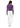 Adar Universal Long Sleeve Comfort Tee - Heather Eggplant