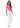 Adar Universal Long Sleeve Comfort Tee - Heather Fuchsia