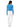 Adar Universal Long Sleeve Comfort Tee - Heather Pool Blue