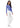 Adar Universal Long Sleeve Comfort Tee - Heather Royal Blue