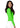 Adar Universal Long Sleeve Comfort Tee - Neon Lime Green