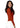 Adar Universal Long Sleeve Comfort Tee - Red Ochre