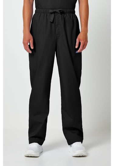 Cherokee WW Originals Men's Fly Front Cargo Pant - Black