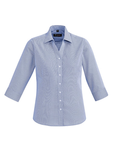Womens Hudson 3/4 Sleeve Shirt - Patriot Blue