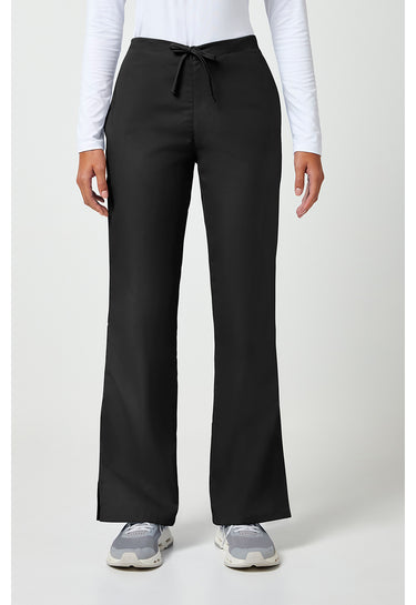 CK WW Originals Natural Rise Flare Leg Drawstring Pant - Black
