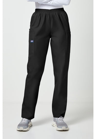 CK WW Originals Natural Rise Tapered Pull-On Cargo Pant - Black