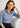 Womens Springfield 3/4 Sleeve Shirt - French Navy