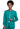 CK WW Originals Snap Front Warm-Up Jacket - Teal Blue