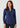 Womens Juliette Long Sleeve Blouse - Navy