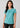 Womens Blaise Short Sleeve Top - Aqua