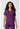 CK WW Originals V-Neck Top - Eggplant