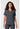 CK WW Originals V-Neck Top - Pewter