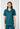 Cherokee WW Core Stretch Unisex V-Neck Top - Caribbean Blue