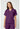 CK WW Originals Unisex V-Neck Tunic - Eggplant