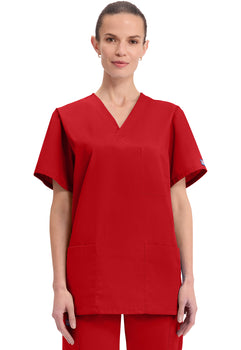 CK WW Originals Unisex V-Neck Top - Red