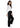 Adar Universal Unisex Natural-Rise Drawstring Tapered Leg Pants - Black