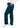 Adar Universal Unisex Natural-Rise Drawstring Tapered Leg Pants - Caribbean Blue