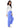 Adar Universal Unisex Natural-Rise Drawstring Tapered Leg Pants Petite - Ceil Blue