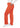 Adar Universal Unisex Natural-Rise Drawstring Tapered Leg Pants - Mandarin Orange