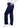 Adar Universal Unisex Natural-Rise Drawstring Tapered Leg Pants - Navy