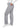 Adar Universal Unisex Natural-Rise Drawstring Tapered Leg Pants - Silver Gray