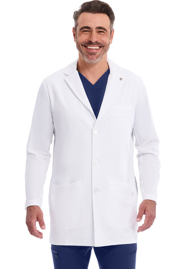 HH White Coat Logan Labcoat - White