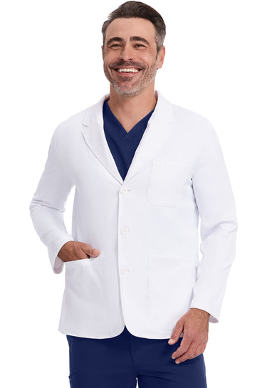 HH White Coat Leo Labcoat - White