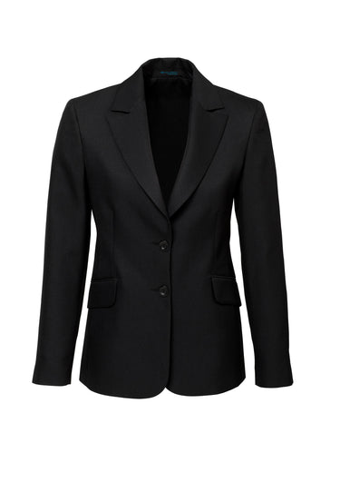 Womens Cool Stretch Longline Jacket - Black
