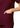 Adar Universal Unisex V-Neck Tunic 3 Pocket - Burgundy