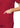 Adar Universal Unisex V-Neck Tunic 3 Pocket - Red