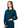 Adar Universal Round Neck Warm-Up Jacket - Caribbean Blue