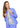 Adar Universal Round Neck Warm-Up Jacket - Ceil Blue