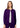 Adar Universal Round Neck Warm-Up Jacket - Purple