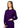 Adar Universal Round Neck Warm-Up Jacket - Purple