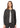 Adar Universal Round Neck Warm-Up Jacket - Pewter