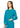 Adar Universal Round Neck Warm-Up Jacket - Teal Blue