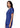 Adar Universal Double Pocket Snap Front Top - Royal Blue